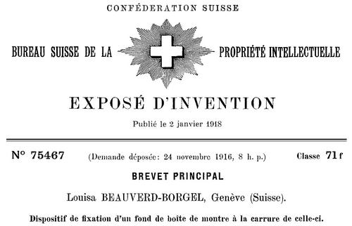 Louisa Beauverd-Borgel CH 75467